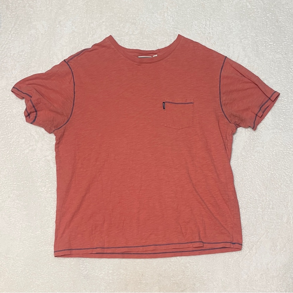 ROWM Short Sleeve Pocket T Shirt Dark Orange‎ Men’s XL